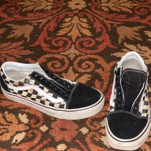 Old skool checkered vans
